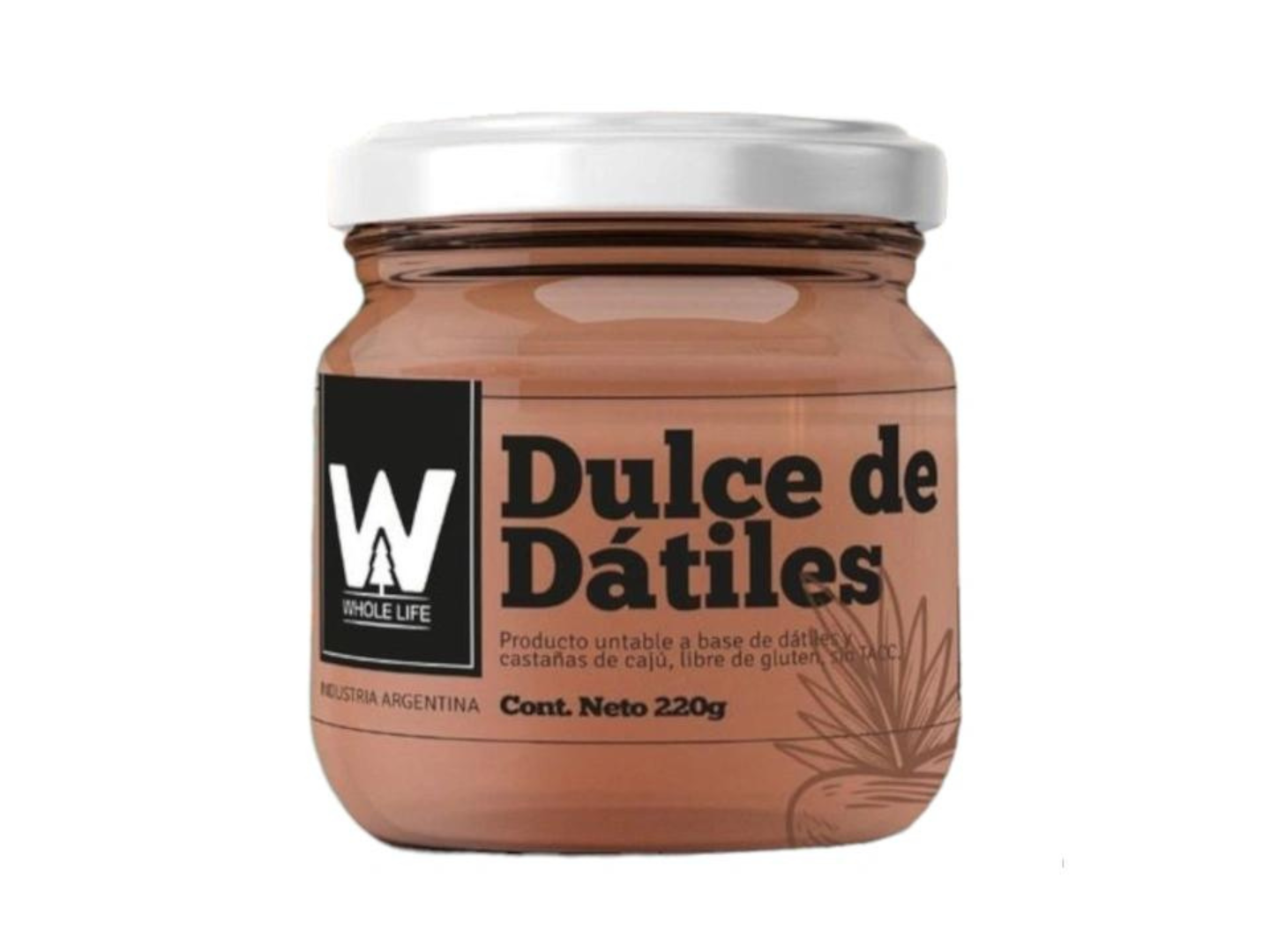 DULCE DE DATILES SIN TACC X220GR- WHOLE LIFE