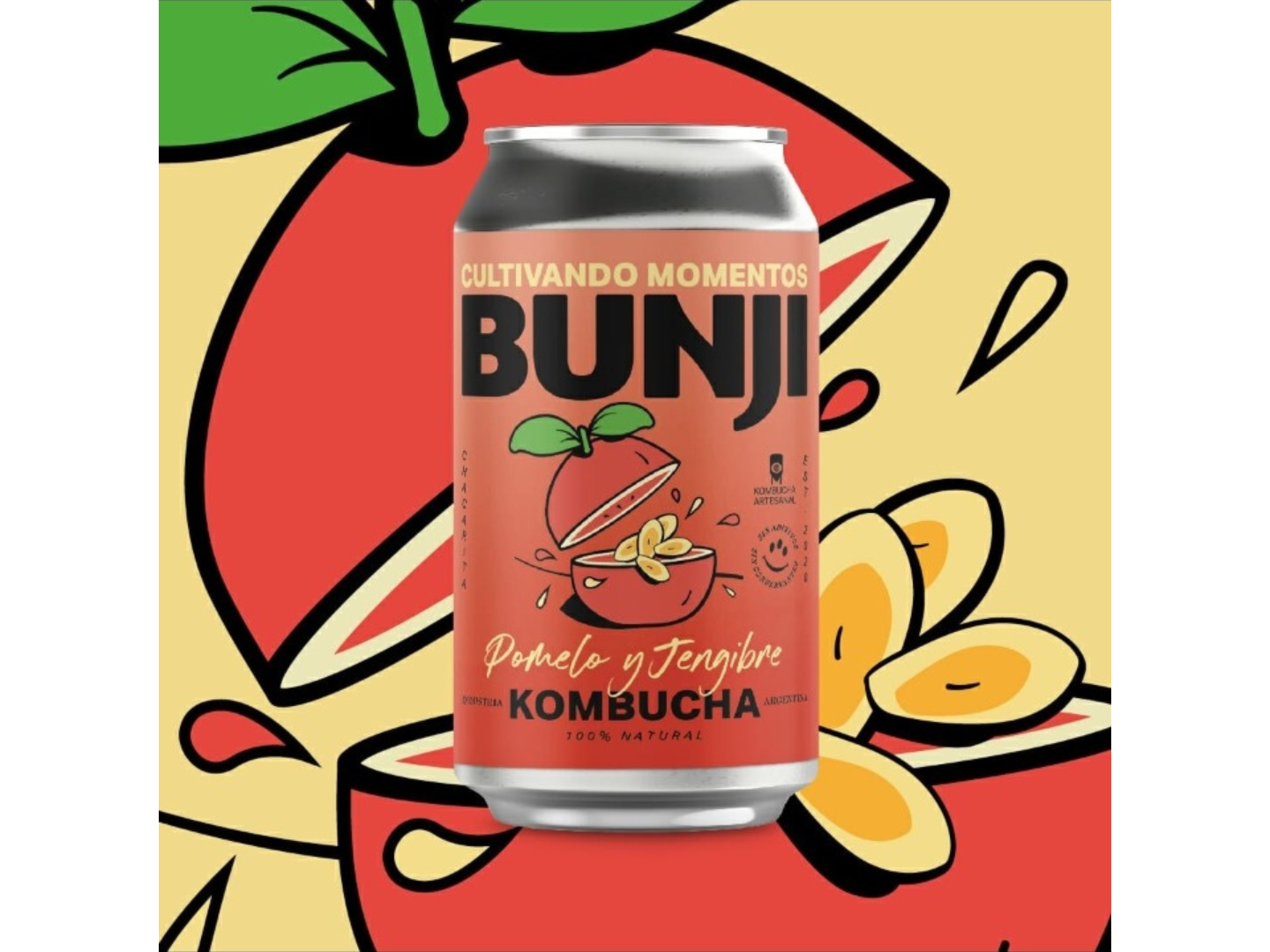 POMELO Y JENGIBRE X354ML- BUNJI