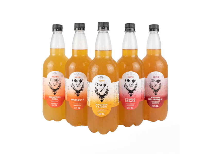 KEFIR DE AGUA ORGANICO- OKAJE