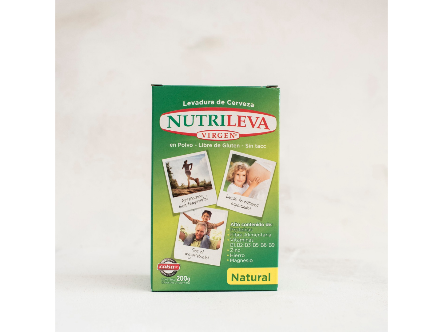 LEVADURA NUTRICIONAL SABOR NATURAL X200G SIN TACC- NUTRILEVA