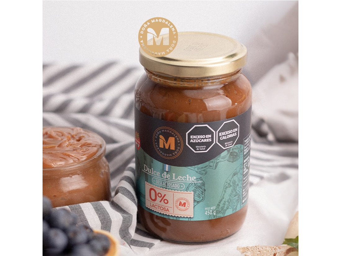 DULCE DE LECHE DESLACTOSADO SIN TACC X450GR- DOÑA MAGDALENA (Copia)