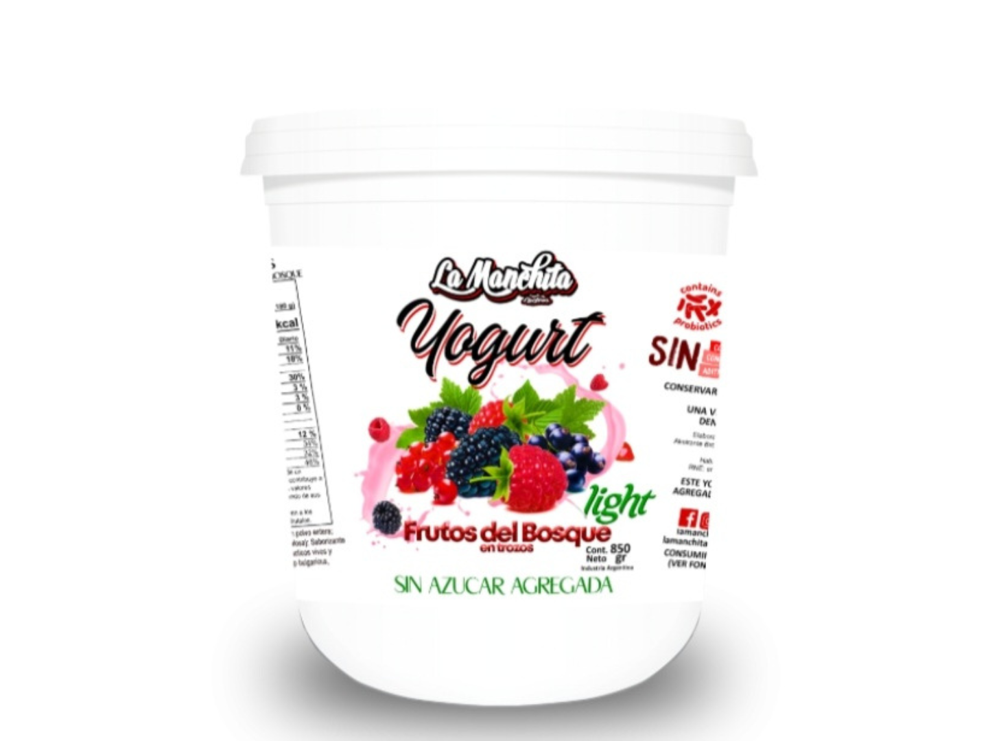 YOGUR DESLACTOSADO X830GR