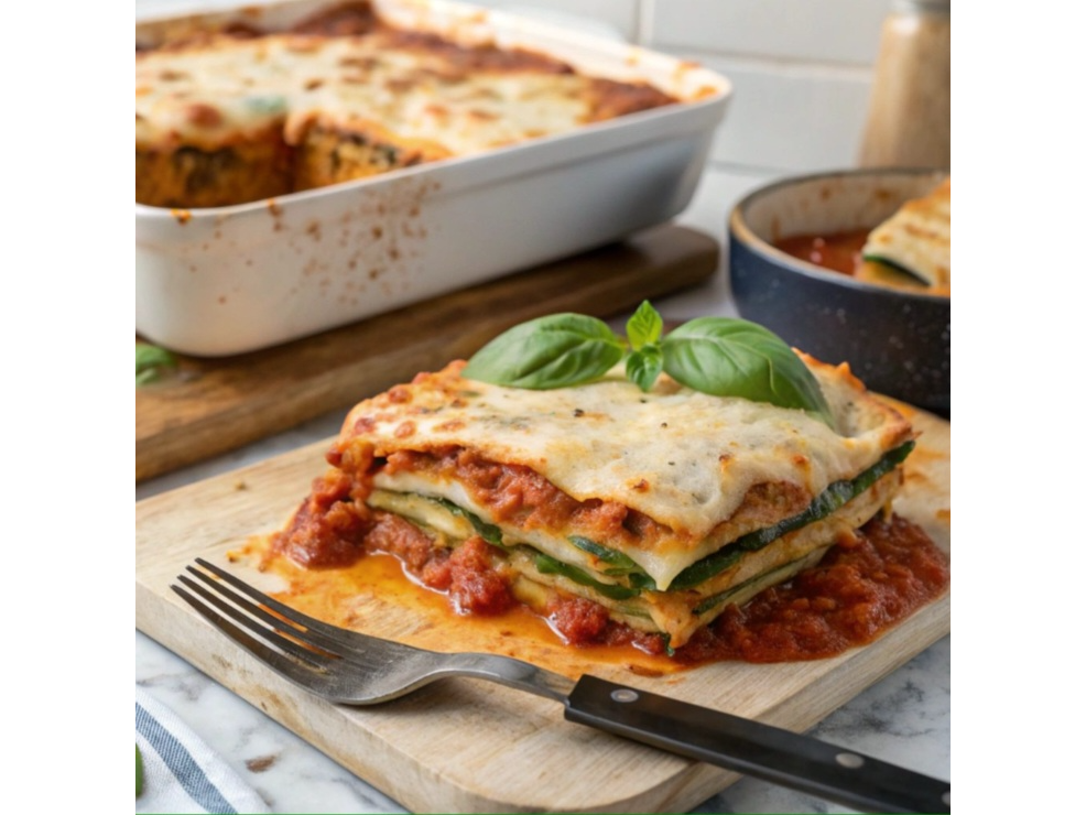 LASAÑA DE ZAPALLITOS Y CARNE KETO-SIN TACC