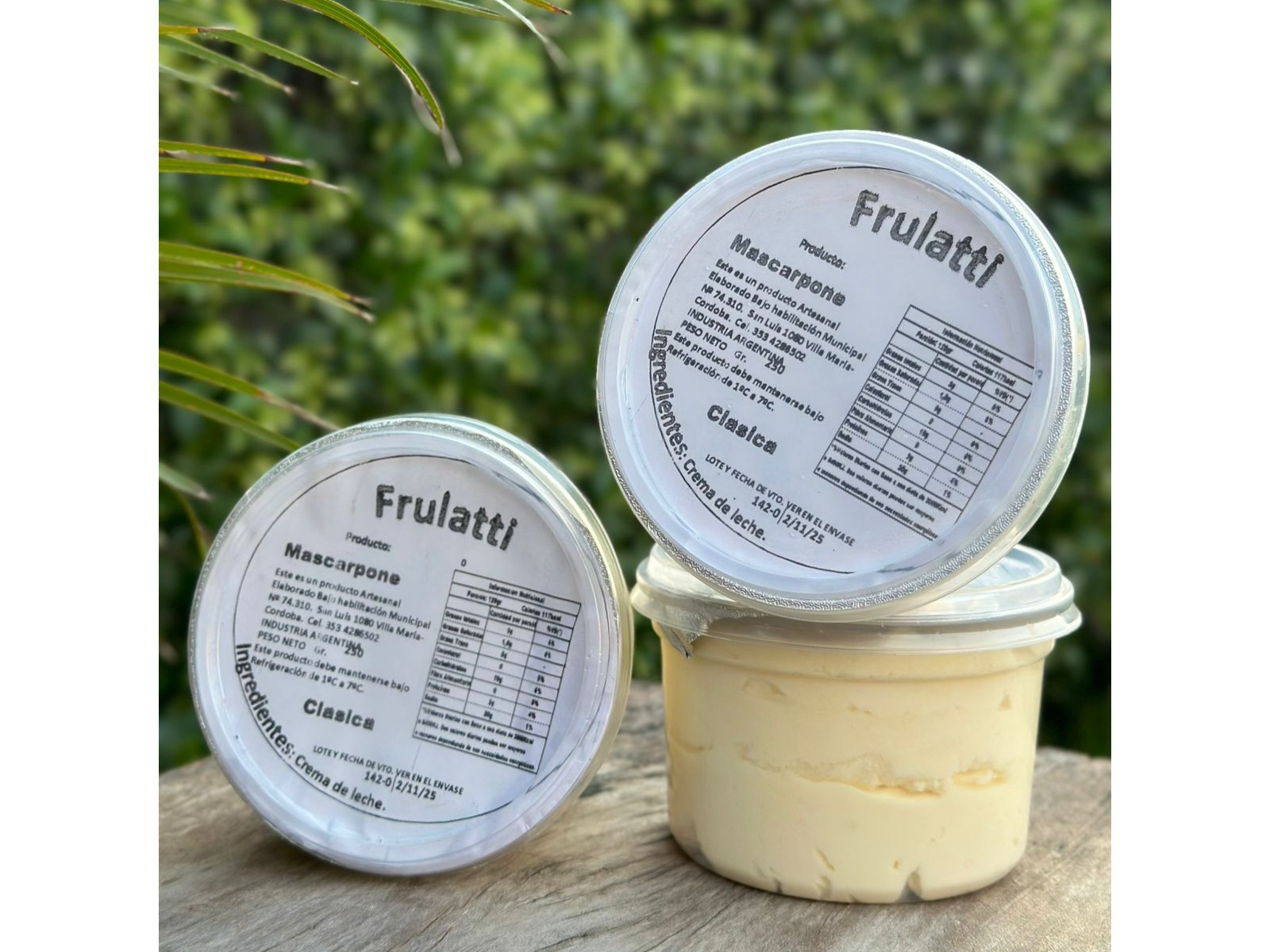 QUESO MASCARPONE ARTESANAL X200GR de LA TIENDITA NATURAL