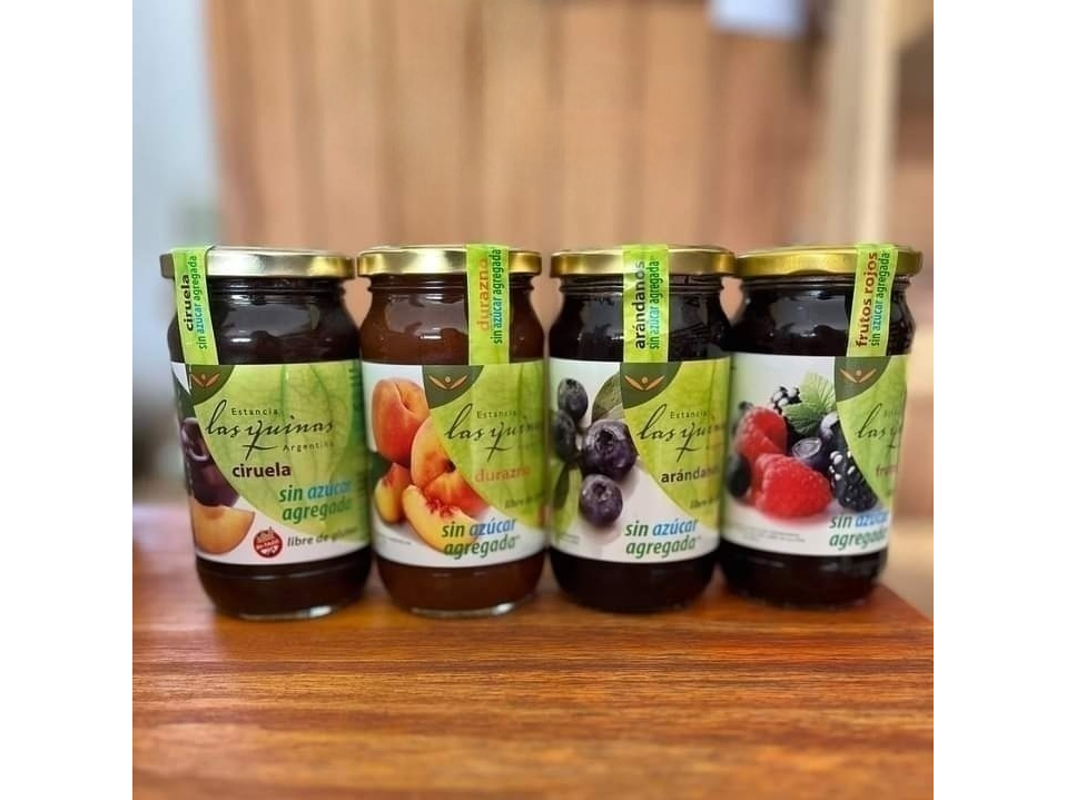 MERMELADAS ORG. SIN AZUCAR SIN TACC X420GR - LAS QUINAS (Copia)