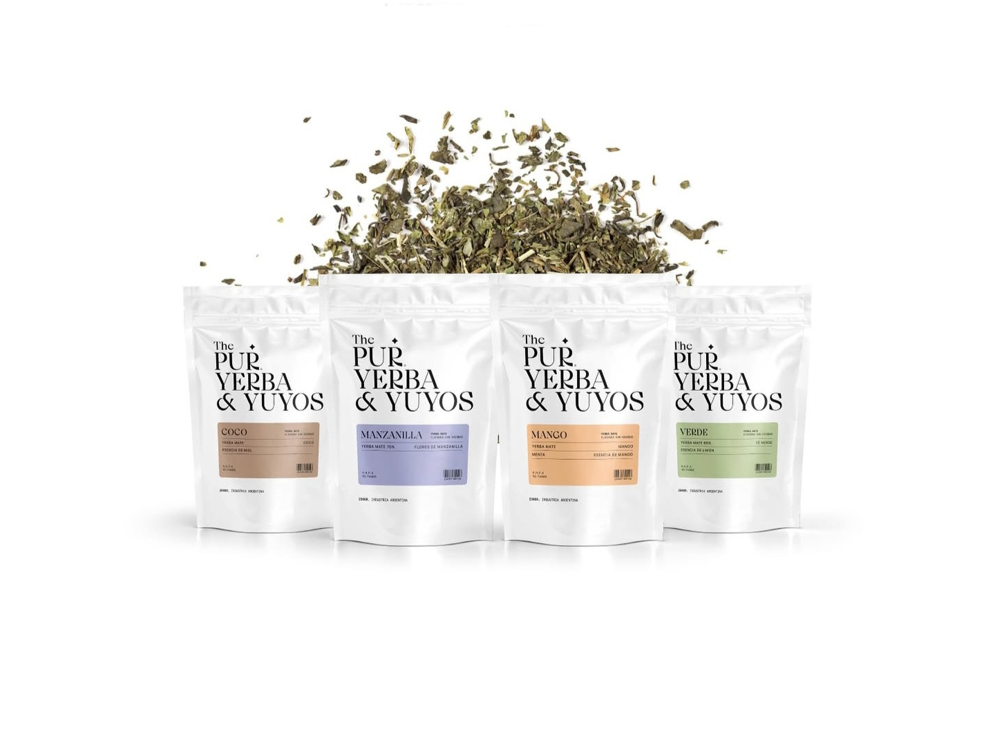 BLENDS DE HIERBAS SILVESTRES Y YERBA ORGANICA X250GR