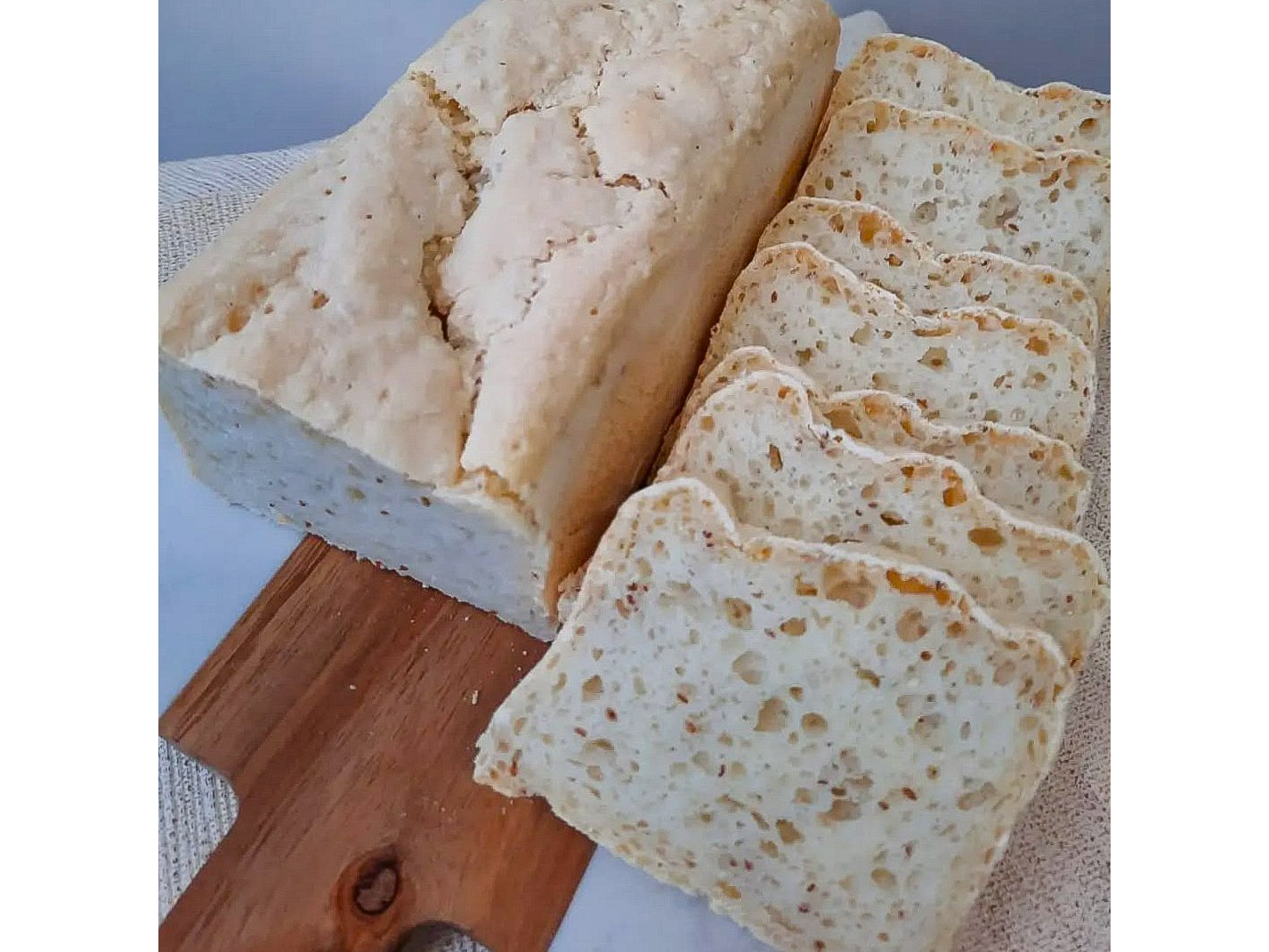 PAN DE MOLDE SIN GLUTEN, SIN LACTOSA