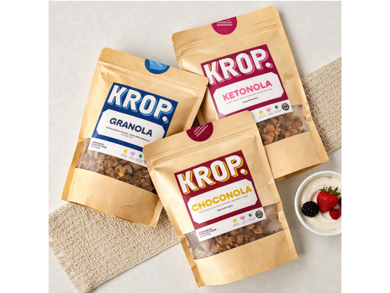 GRANOLAS SIN TACC X250GR- KROP