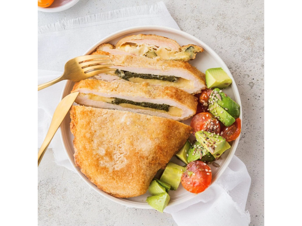 MILANESAS DE POLLO RELLENAS SIN TACC (1UN) X500GR APROX