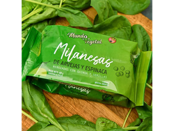 MILANESAS DE ARVEJA Y ESPINACA SIN TACC X4UN- MUNDO VEGETAL