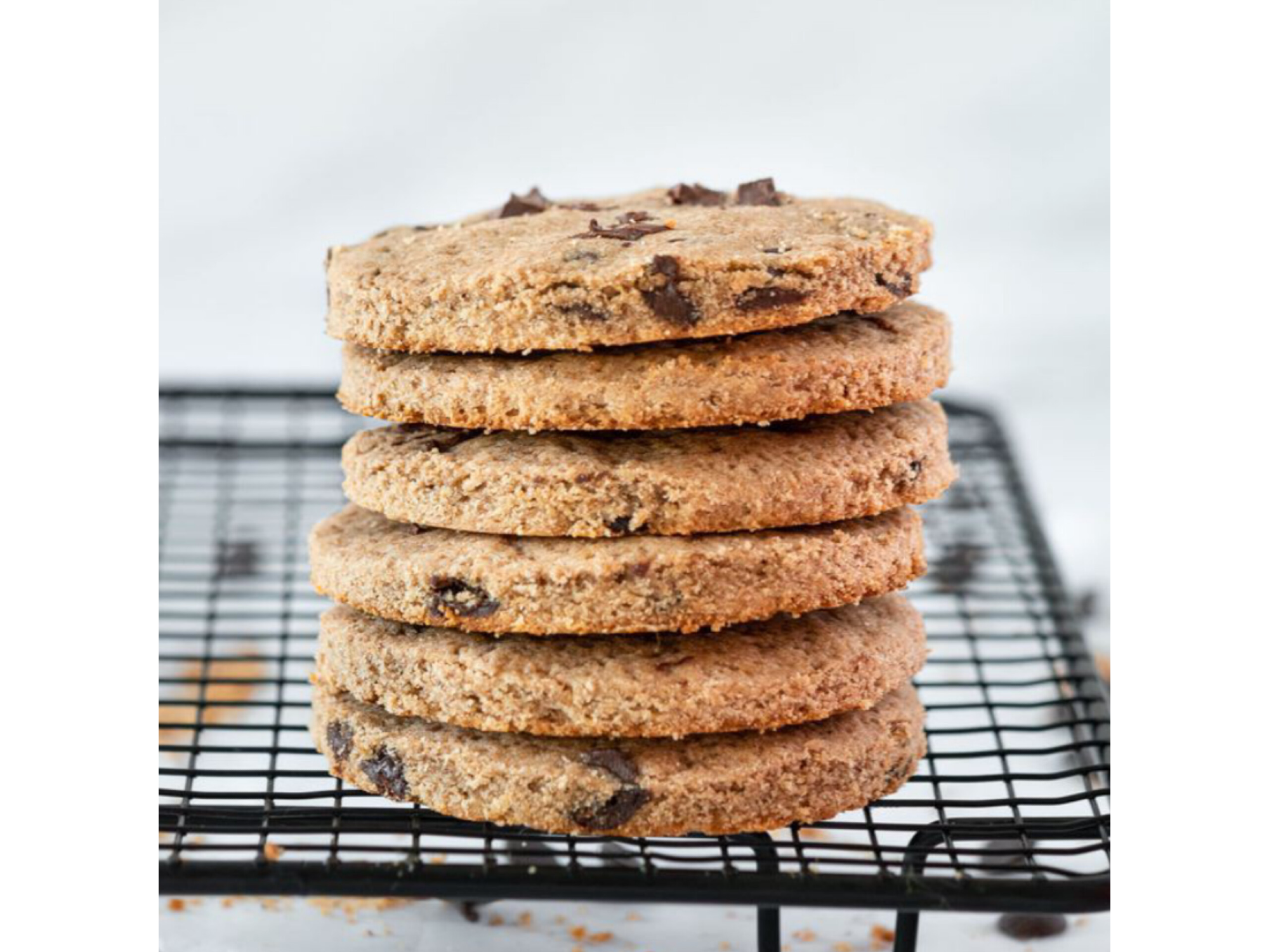COOKIES CON CHOCOLATE SEMIAMARGO X100GR
