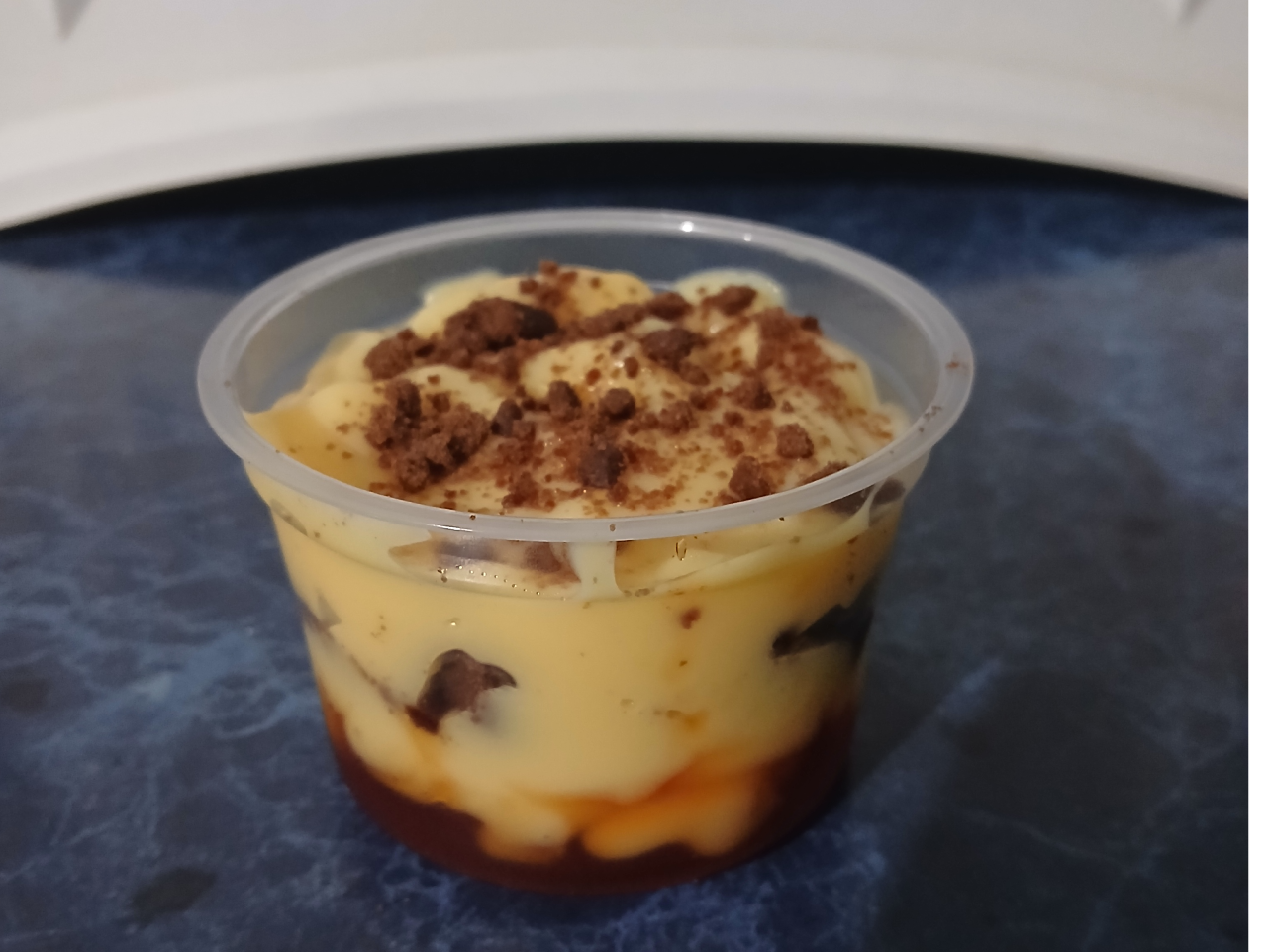 POSTRE DE VAINILLA Y COOKIES DE CHOCOLATE