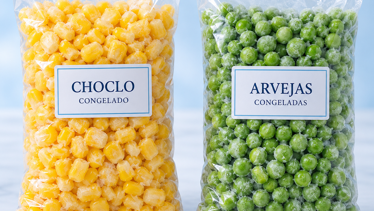 Verduras congeladas