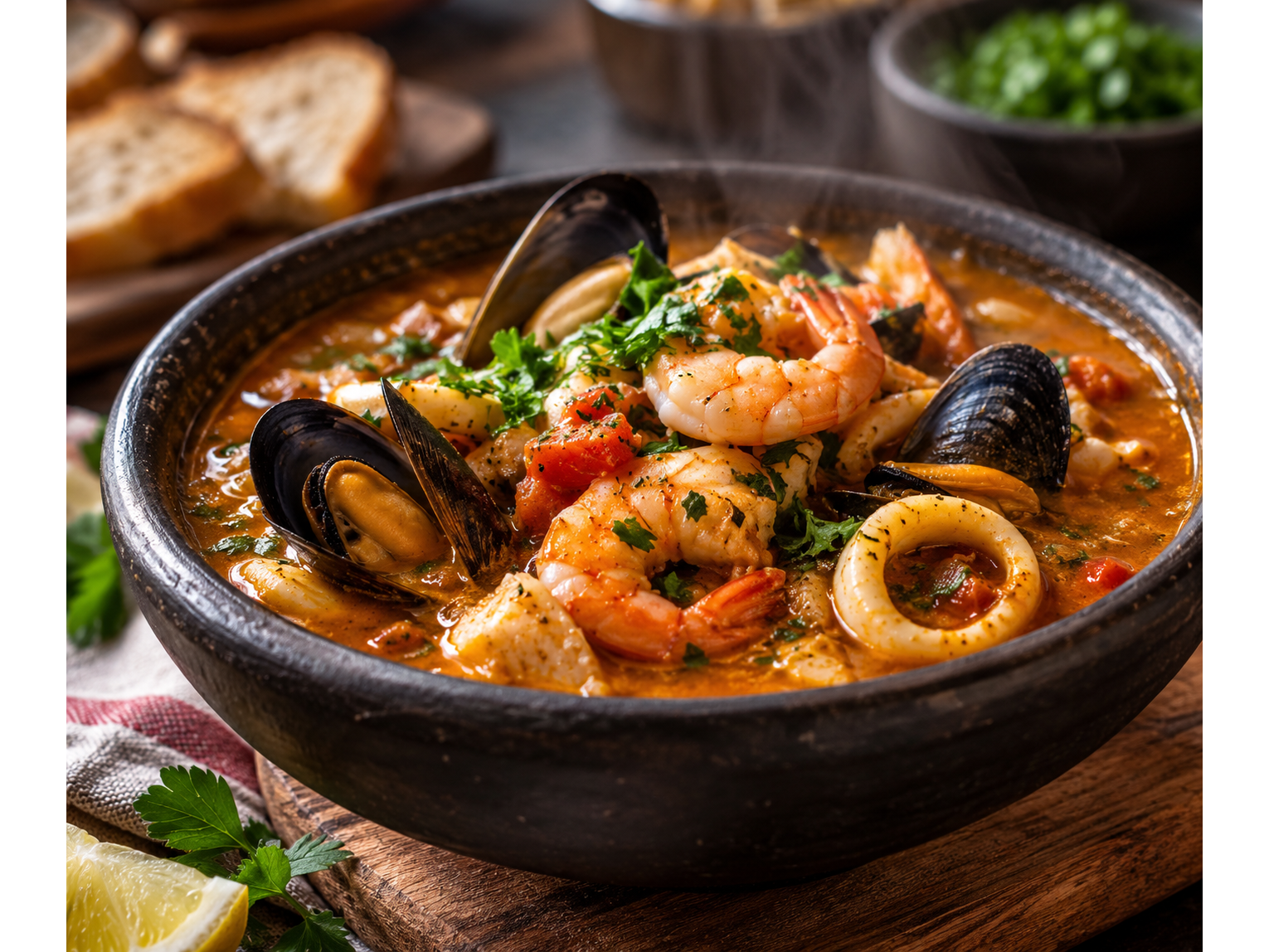 Cazuela de mariscos Skua de Frizzé Delivery