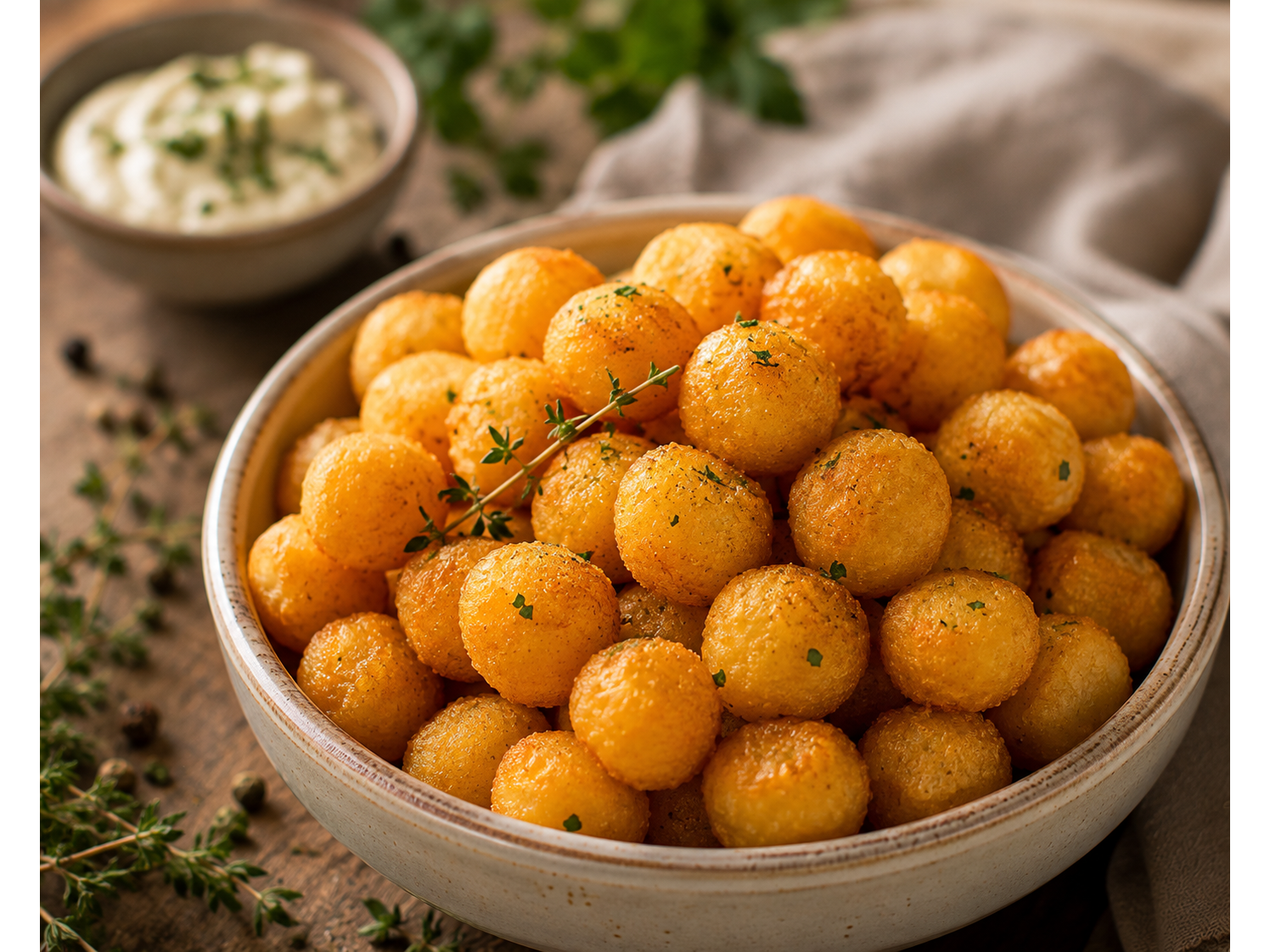 Papas noisettes