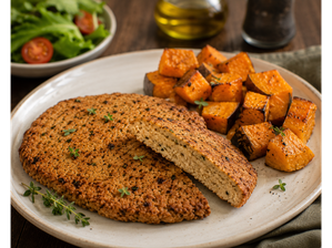 Milanesa de soja con calabaza de Frizzé Delivery