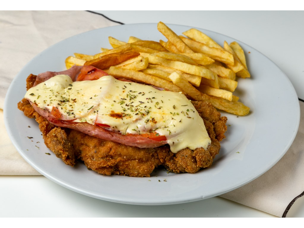 Milanesa a la napolitana