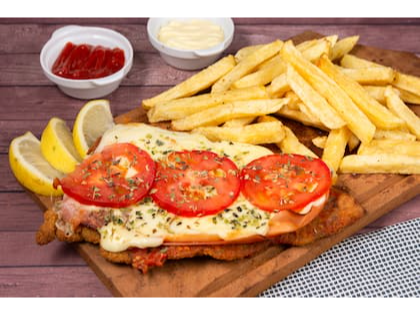 Milanesa a la napolitana