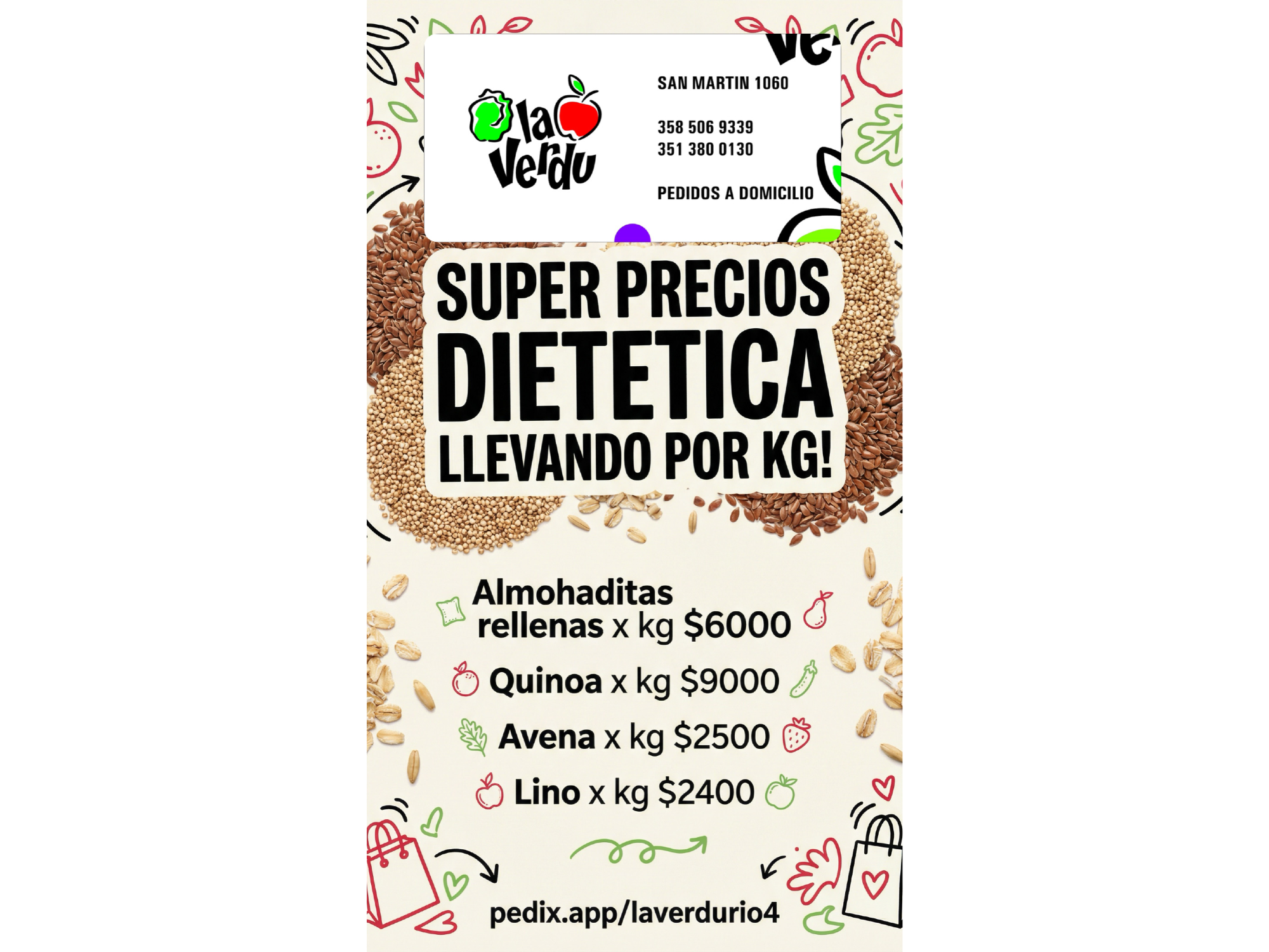 OFERTAS! Avena instantánea