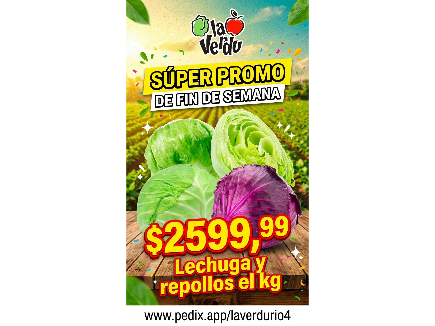 Lechugas y Rúcula