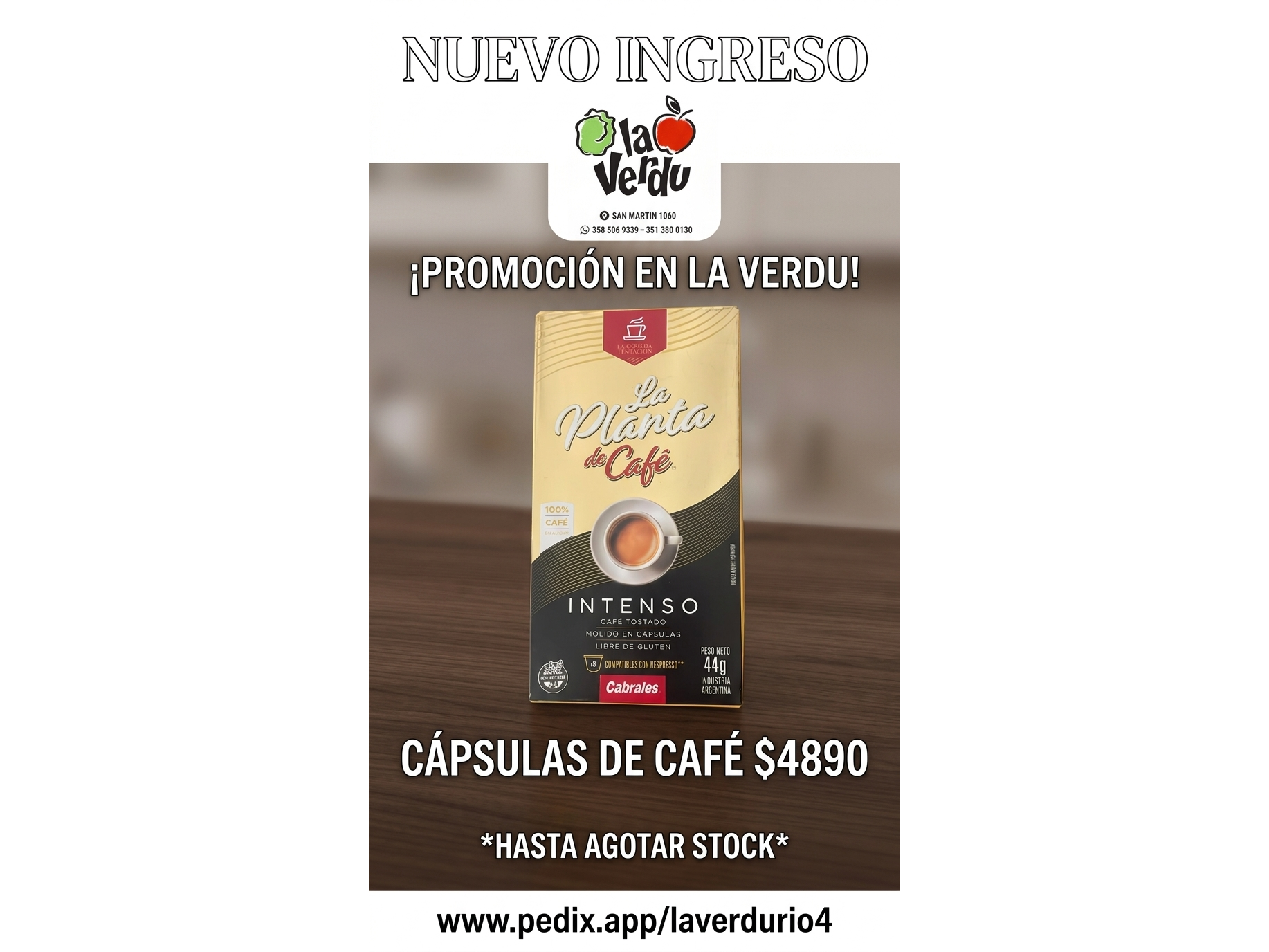 Azucar y café