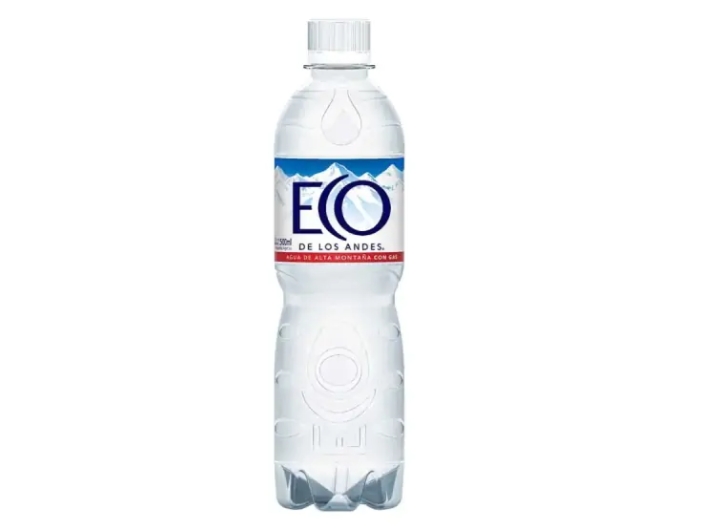 Agua con gas 500ml