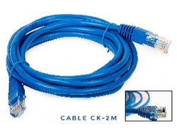2-CK-2M CABLE RED UTP CK-2M (INTERNET) GLOBAL RJ45