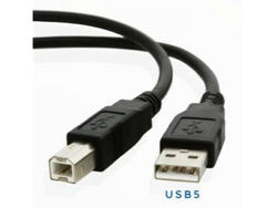 2-USB5 CABLE PARA IMPRESORA USB 5MTS USB5