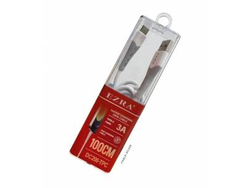 2-CABLE-DC206 CABLE TIPO C EZRA DC206TPC 3AMP 100CM CAJA ACRILICO