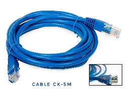 2-CK-5M CABLE RED UTP CK-5M (INTERNET) GLOBAL RJ45