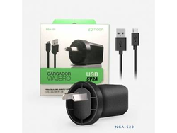 2-NGA-520 CARGADOR 220V 2A 2USB NGA-520