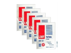 LMF-A4 FOLIO A4 LMF X100U CRISTAL POLIPROPILENO