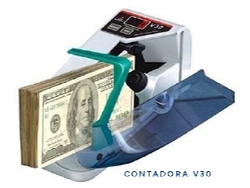 V30 MAQUINA GM-001 CUENTA BILLETES PORTATIL GM-001