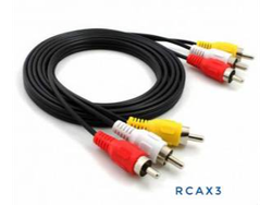 2-RCAX3 CABLE 3RCA A 3RCA 1.5 MTS RCAX3 3 X 3