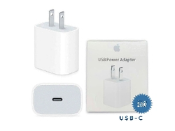 2-USB-C CARGADOR IPHONE CABEZAL C 20W USB-C