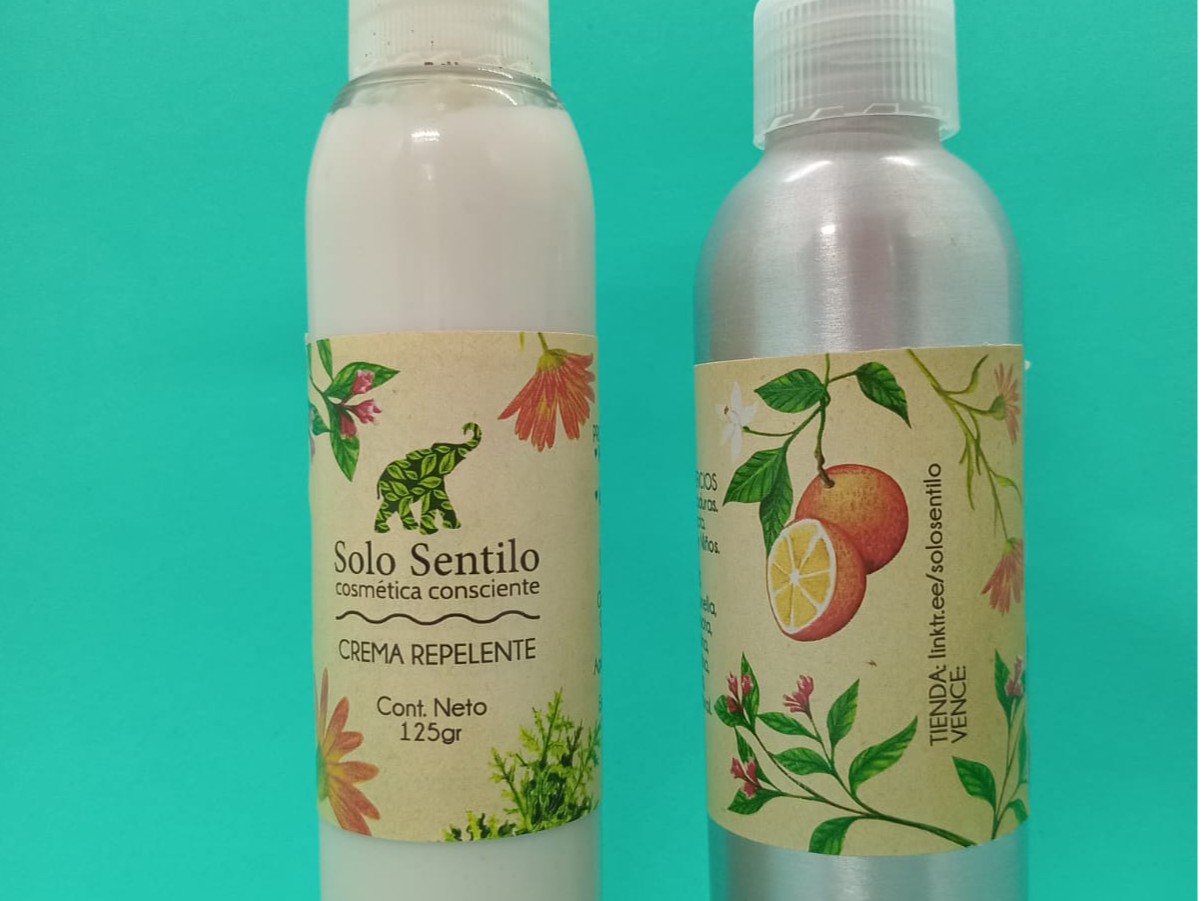 Repelente spray o crema