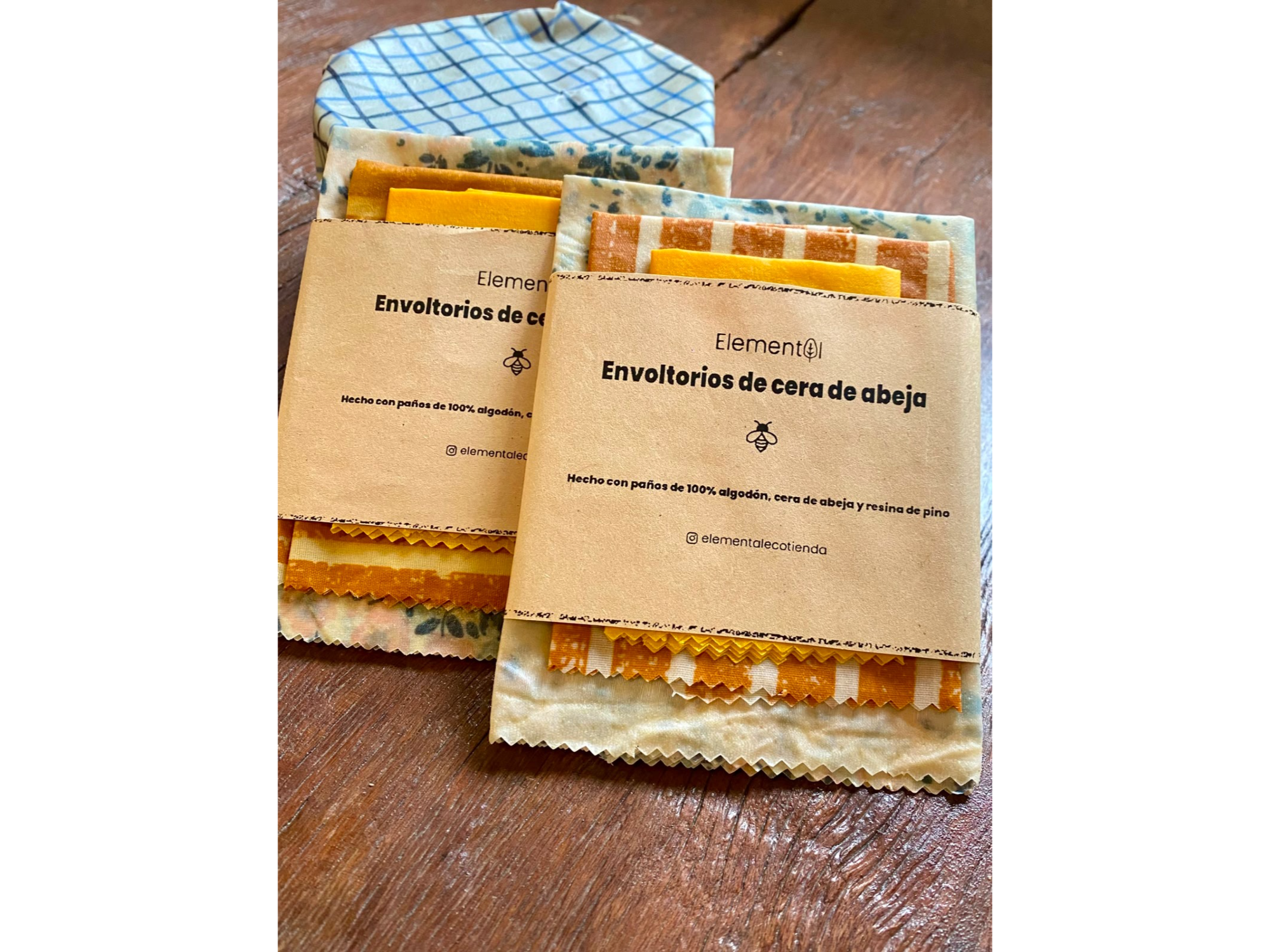 Pack x 3 Envoltorios de cera
