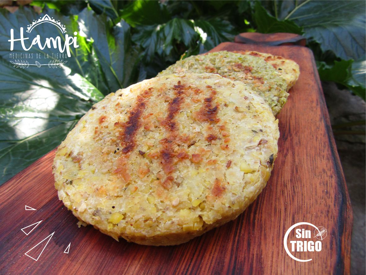 Hamburguesas Sin Trigo (con harina de arroz y fécula de mandioca)