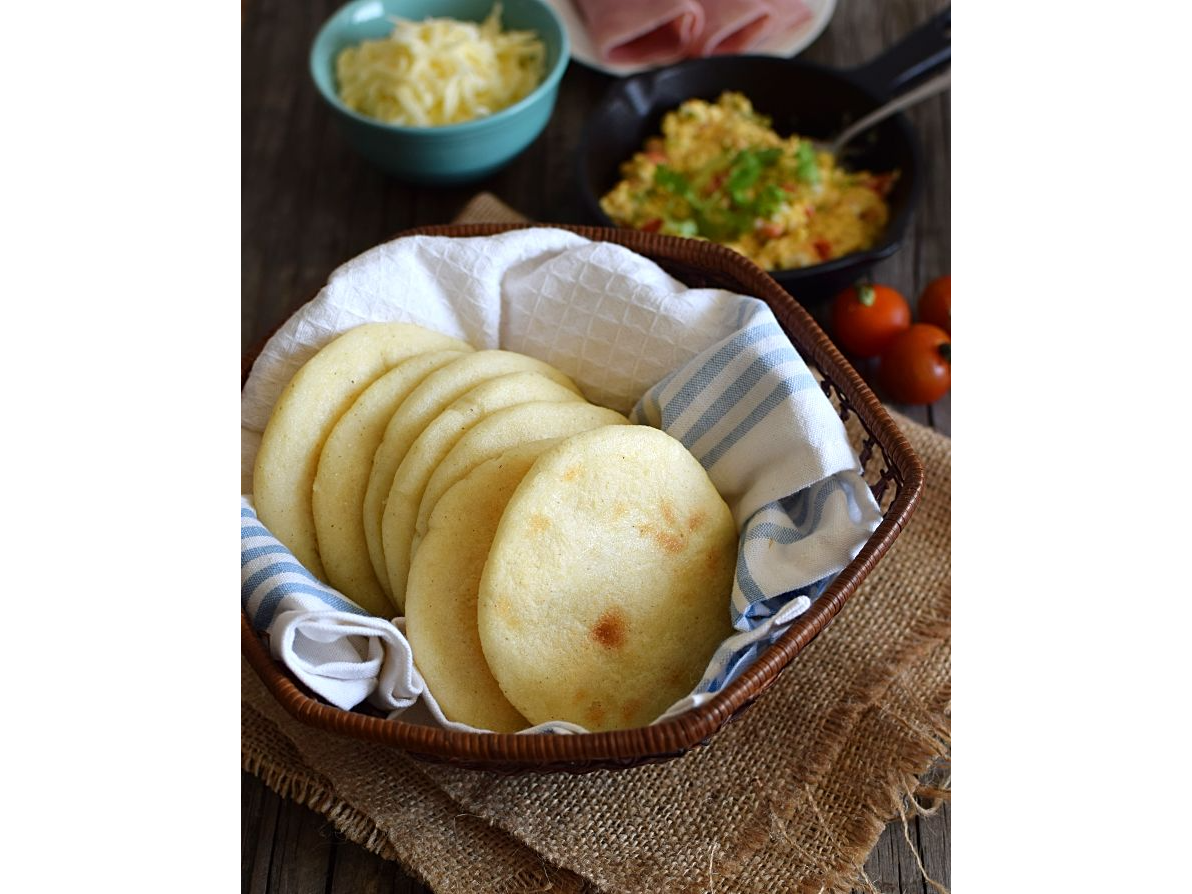 Arepas precocidas