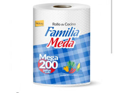 Rollo Cocina 200 paños Blanco