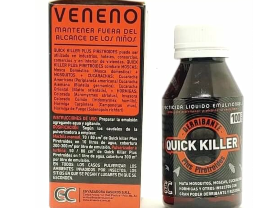 Derribante de Insectos Concentrado !