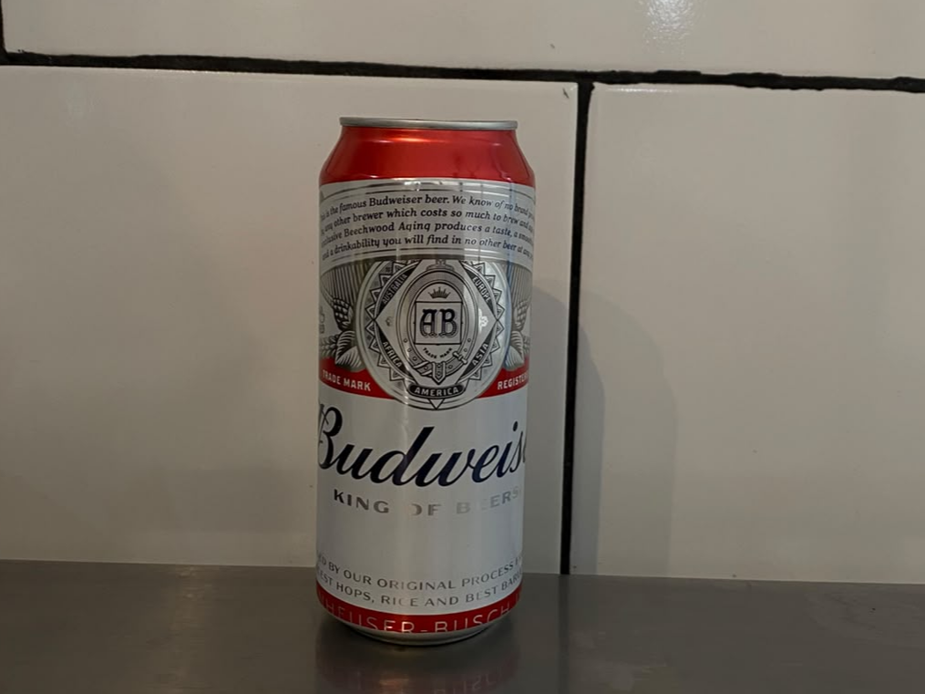 BUDWEISER LATA