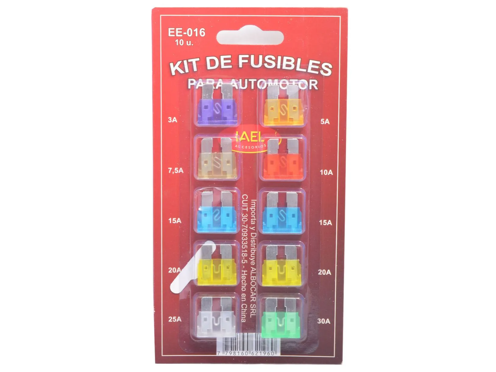KIT FUSIBLES AUTOMOTOR