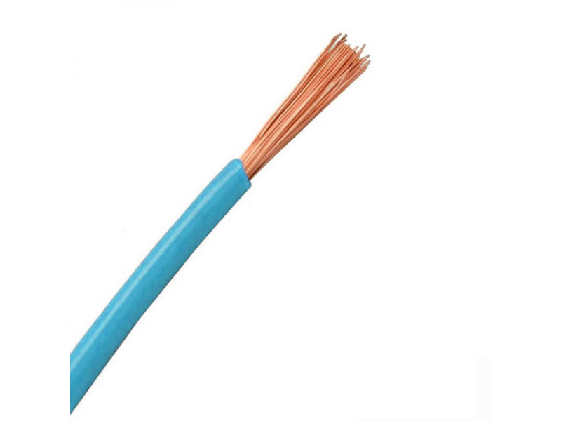 CABLE UNIPOLAR 2.5MM CELESTE