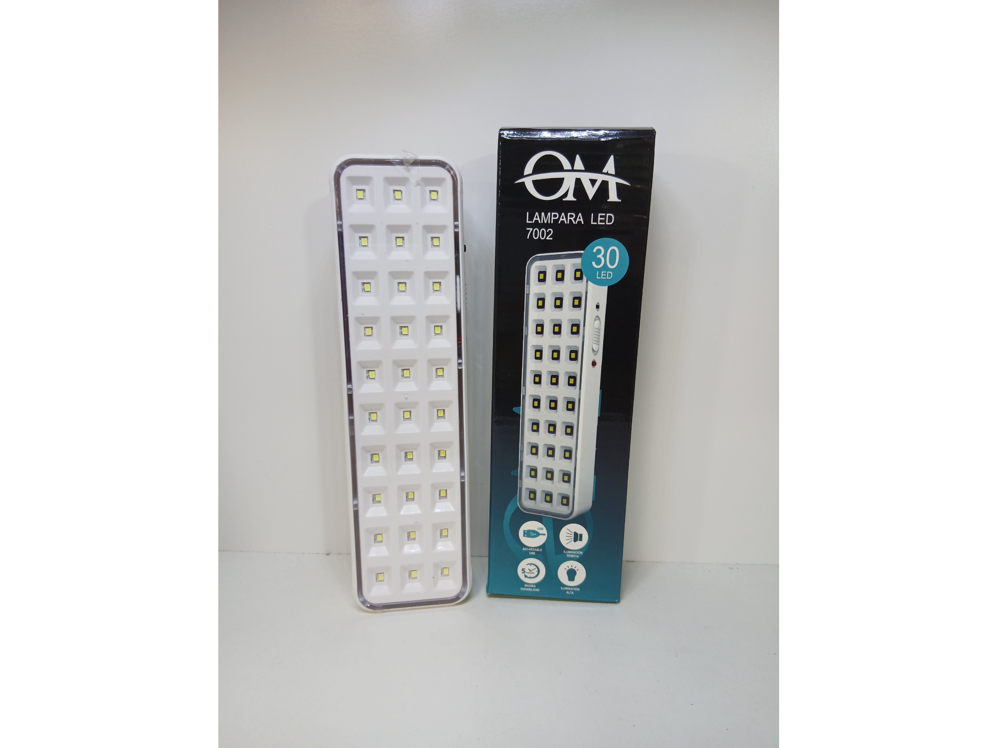 Luz de emergencias de 30 led