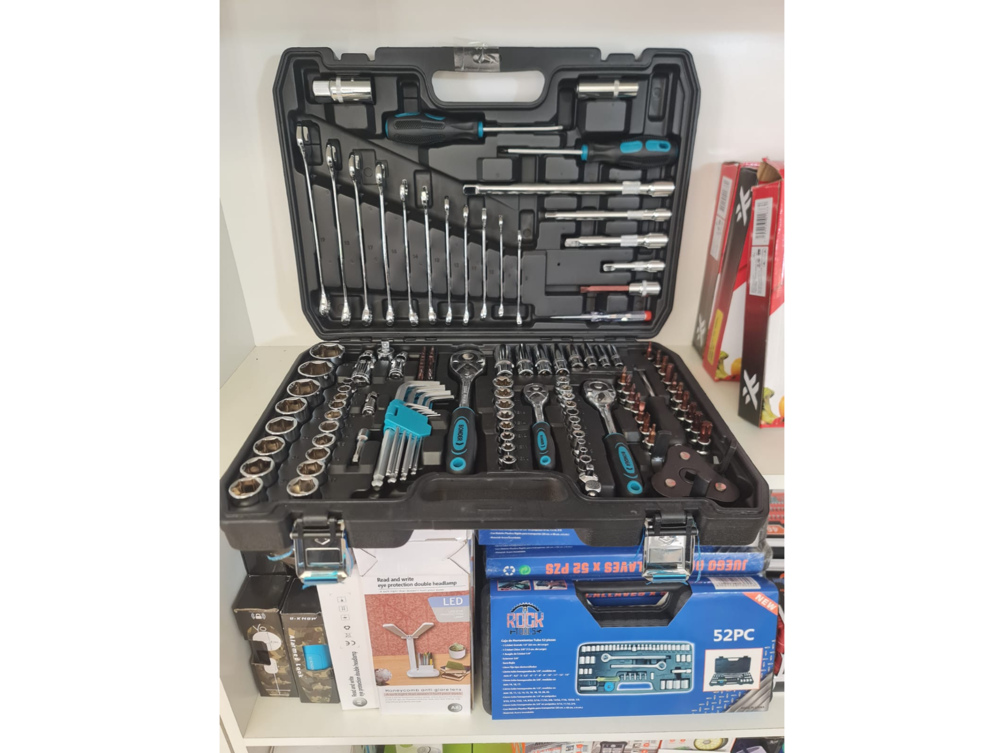 Caja de dados de 121 pcs