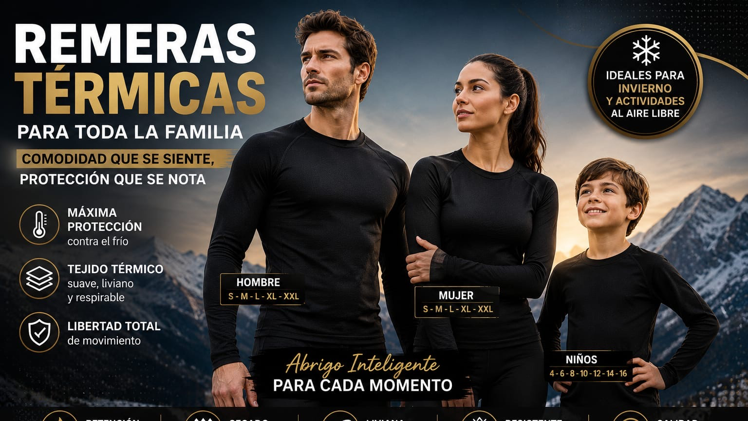 REMERAS TERMICAS
