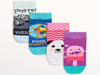 MEDIA FLOYD KIDS ART 61 SOQUETE ESTAMPADO