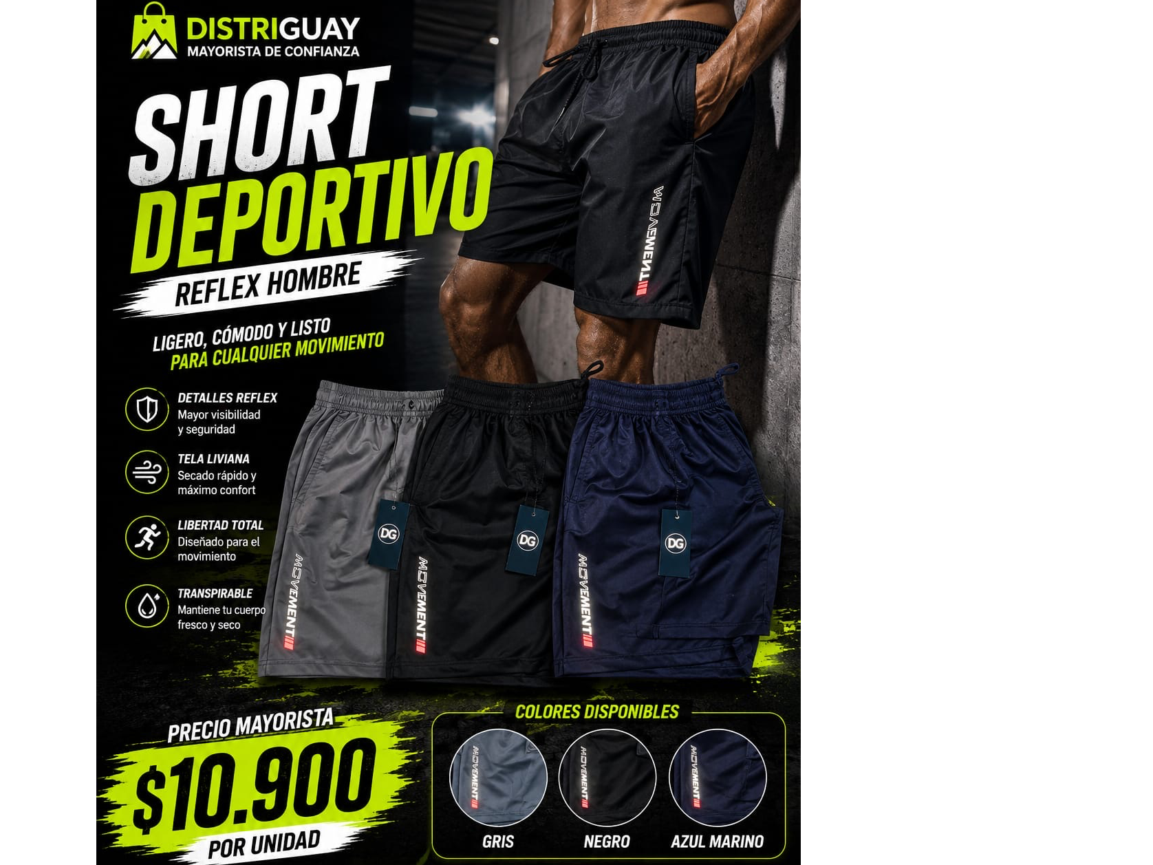 SHORT DEPORTIVO
