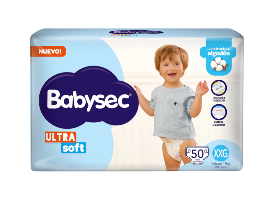 Babysec ultra soft super pack XXG x50
